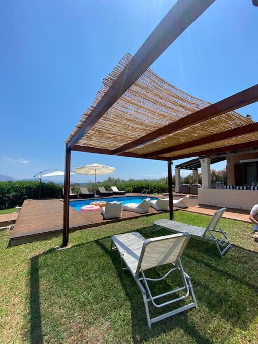 Georges Villa Galaxidi, Family, Pool And Garden Екстериор снимка